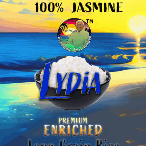 Lydia Jasmine-Long Grain Rice, Lightly Scented 25kg