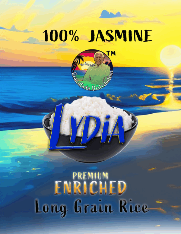 Lydia Jasmine-Long Grain Rice, Lightly Scented 25kg